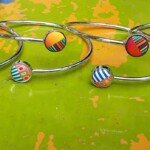 Bracelets multicolores en argile polymère Liz Créations – bijoux femme – Marie Pipelette, boutique de créateurs à Brignais