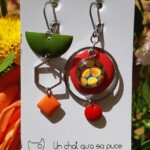 Un Chat qu’a sa Puce – bijoux femme – Marie Pipelette, boutique de créateurs à Brignais