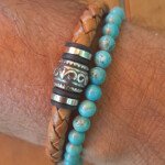 Bijoux homme – Sable chaud – Marie Pipelette, boutique de créateurs à Brignais