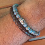 Bijoux homme – Sable chaud – Marie Pipelette, boutique de créateurs à Brignais