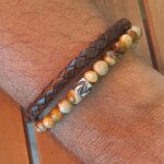 Bijoux homme – Sable chaud – Marie Pipelette, boutique de créateurs à Brignais